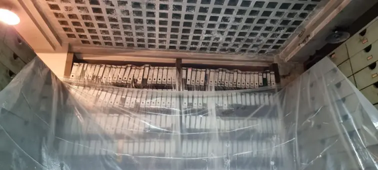 Interior da Casa do Douro e falta de condições